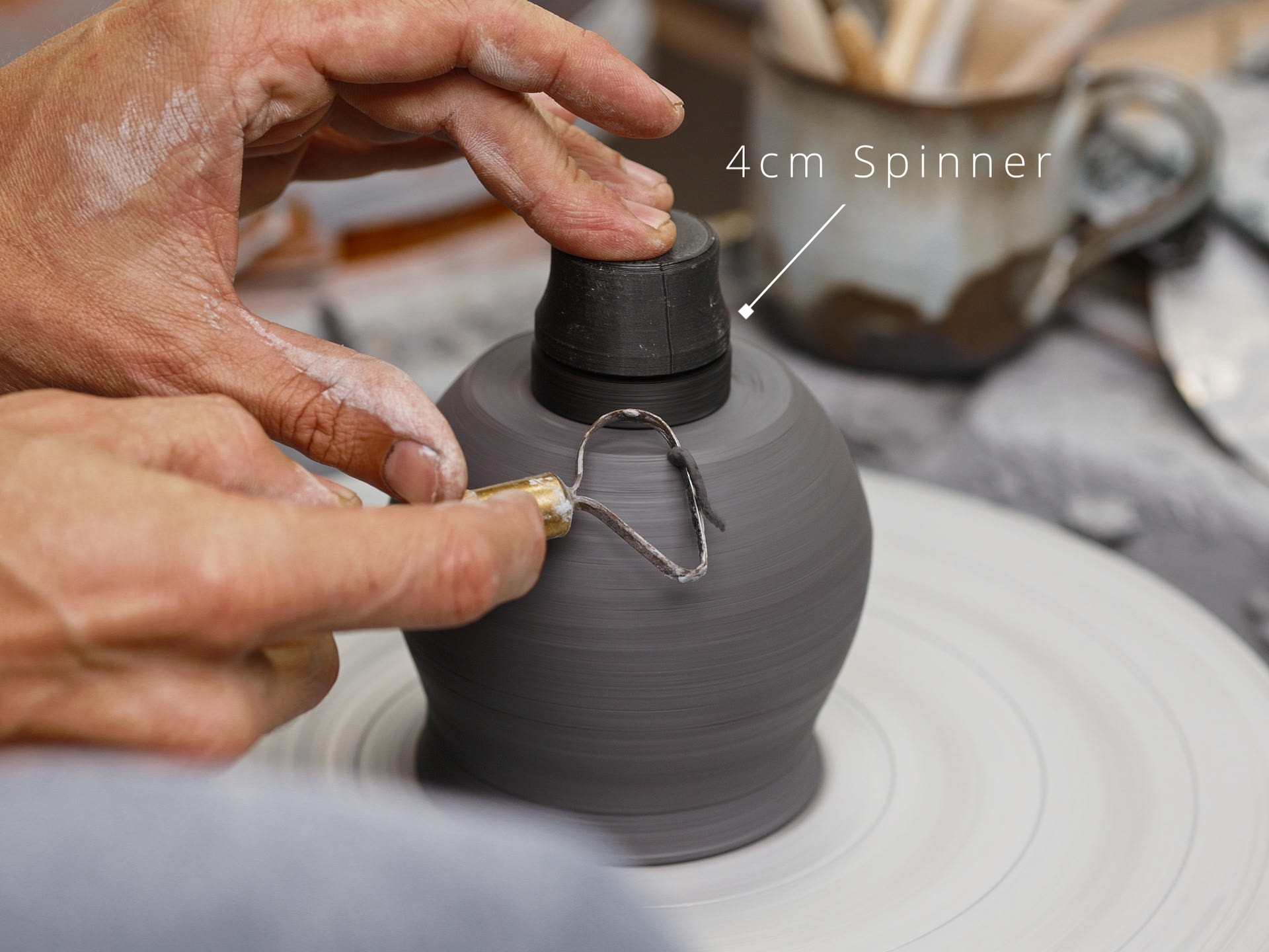 Spinner zum Abdrehen Spinner zum Abdrehen